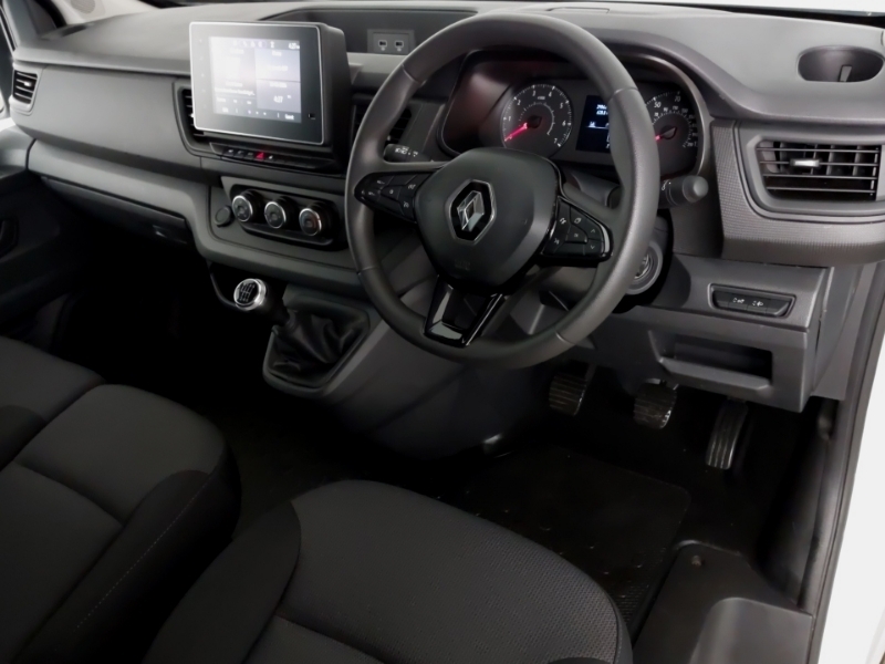 Renault Trafic Sl30 Blue Dci 130 Advance Van White #3
