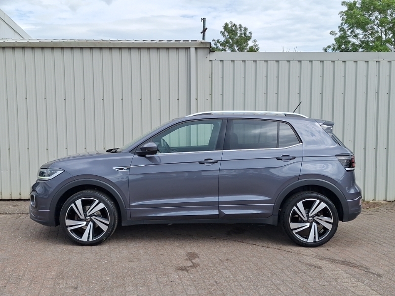 Volkswagen T-Cross 1.0 Tsi 110 R-line Grey #4