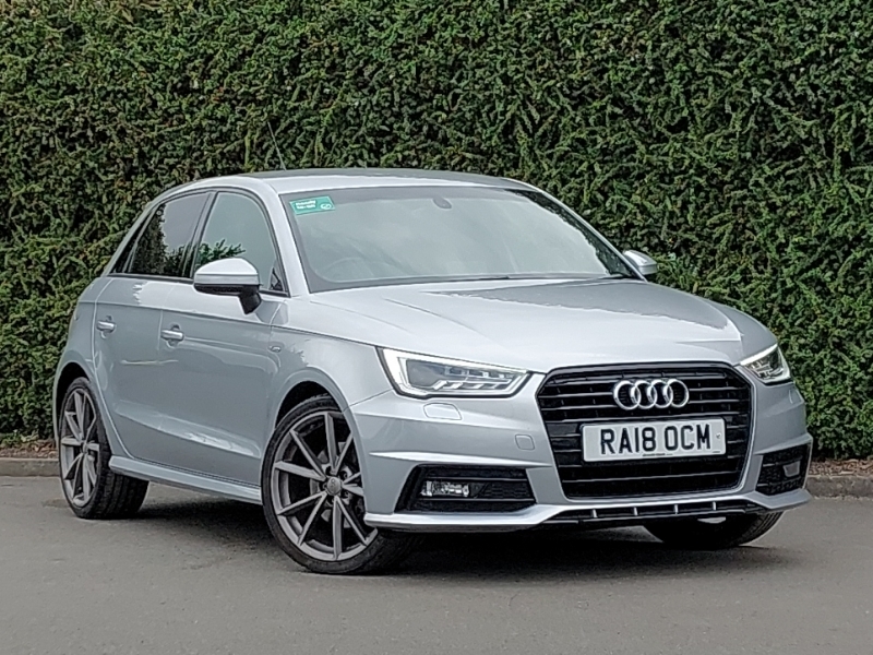 Audi A1 1.4 Tfsi 125 Black Edition Nav S Tronic Silver