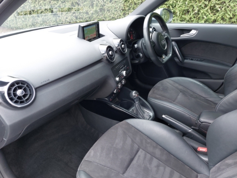 Audi A1 1.4 Tfsi 125 Black Edition Nav S Tronic Silver #5