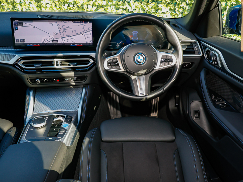 BMW i4 210Kw Edrive35 M Sport 70Kwh Blue #5