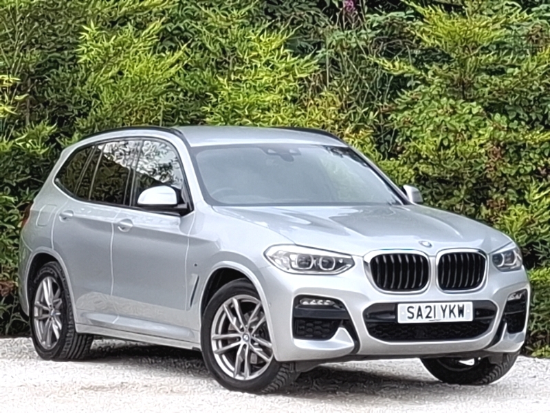 BMW X3 Xdrive20d Mht M Sport Step Silver