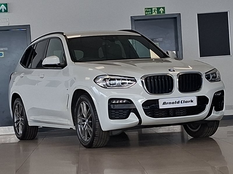 BMW X3 Xdrive20d M Sport Step White