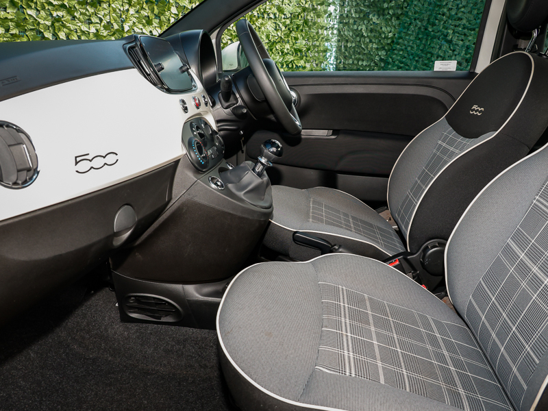 Fiat 500 1.0 Mild Hybrid Lounge White #3