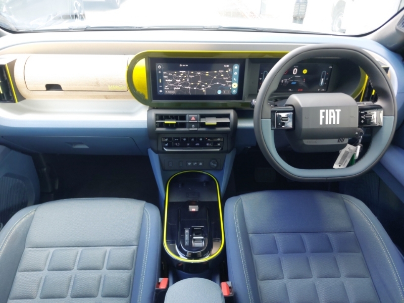 Fiat Panda 1.2 Hybrid 48V 110 La Prima Edct-6 White #3