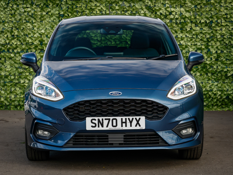 Ford Fiesta 1.0 Ecoboost Hybrid Mhev 125 St-line X Edition Blue #8