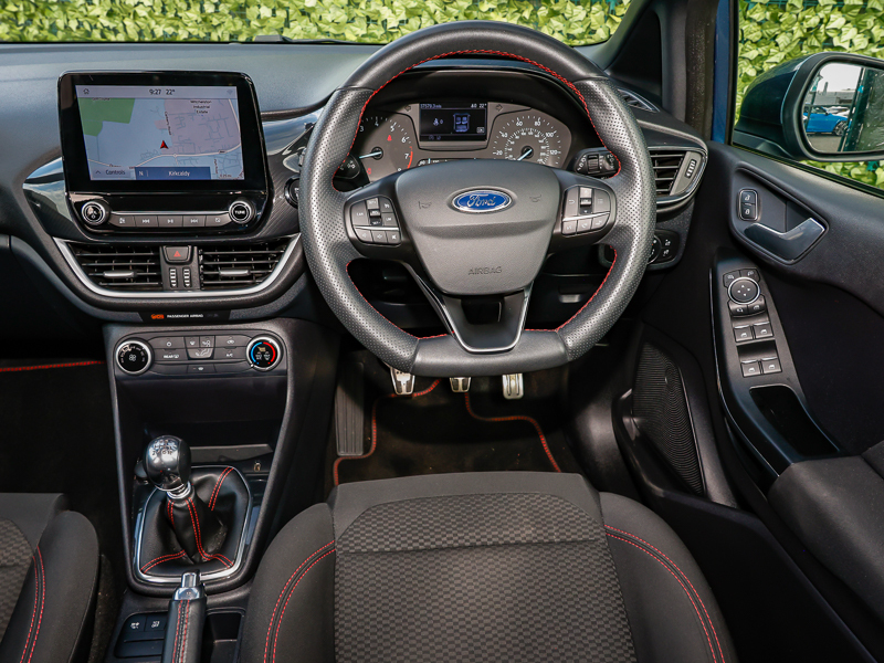 Ford Fiesta 1.0 Ecoboost Hybrid Mhev 125 St-line X Edition Blue #10