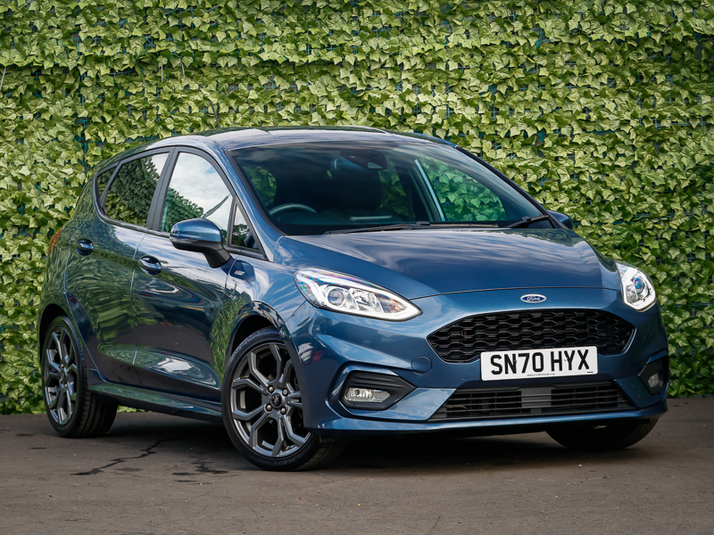 Ford Fiesta 1.0 Ecoboost Hybrid Mhev 125 St-line X Edition Blue #1