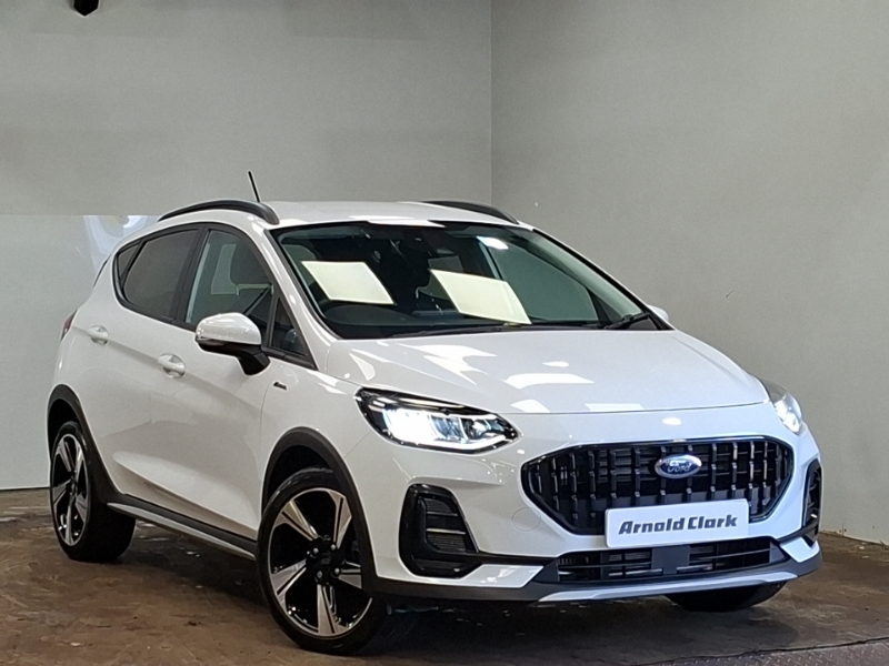 Ford Fiesta 1.0 Ecoboost Hybrid Mhev 125 Active White
