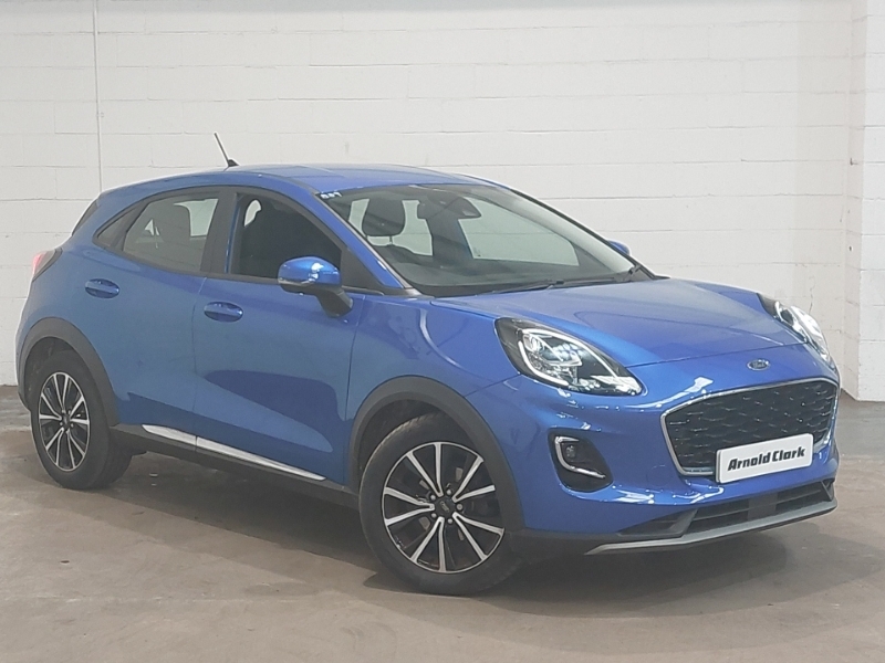 Ford Puma 1.0 Ecoboost Hybrid Mhev 155 Titanium Blue