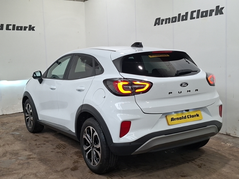Ford Puma 1.0 Ecoboost Hybrid Mhev Titanium Dct White #2