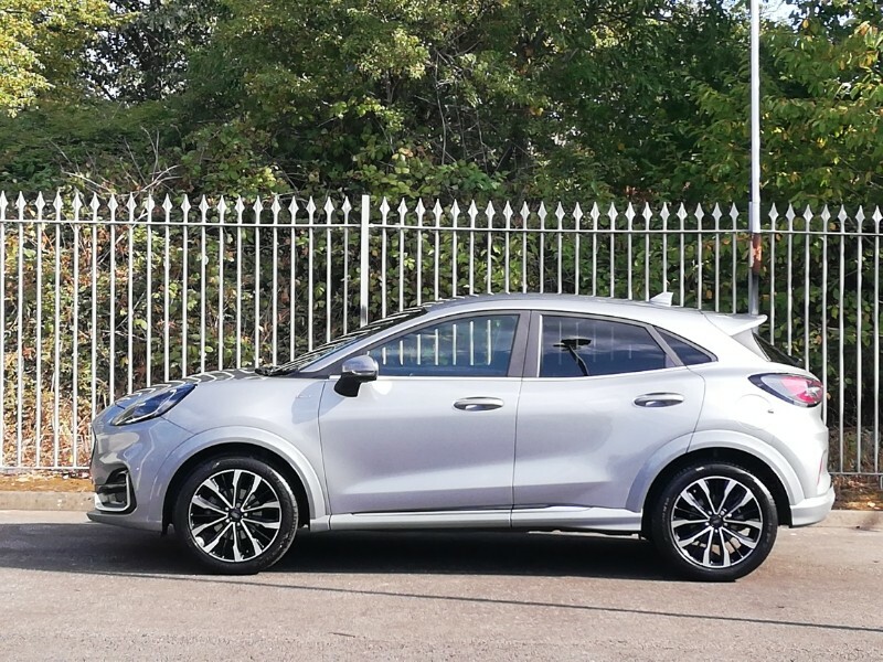 Ford Puma 1.0 Ecoboost Hybr Mhev 155 St-line Vignale Dct Silver #4