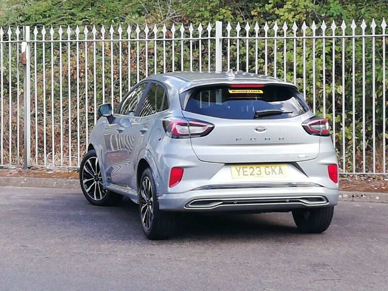 Ford Puma 1.0 Ecoboost Hybr Mhev 155 St-line Vignale Dct Silver #2