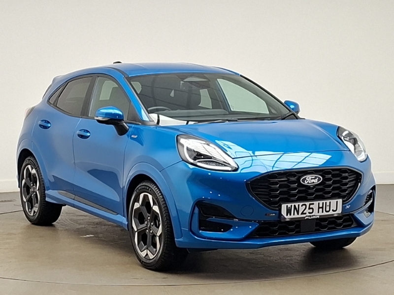 Ford Puma 1.0T Ecoboost Mhev St-line X Suv Hybrid Black #1
