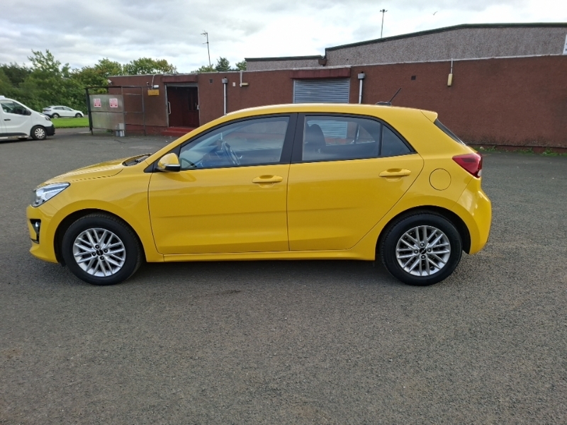 Kia RIO 1.0 T Gdi 2 Yellow #4