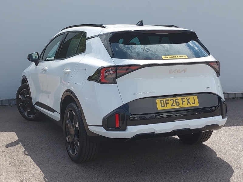 Kia Sportage 1.6T Gdi Hev Gt-line White #2