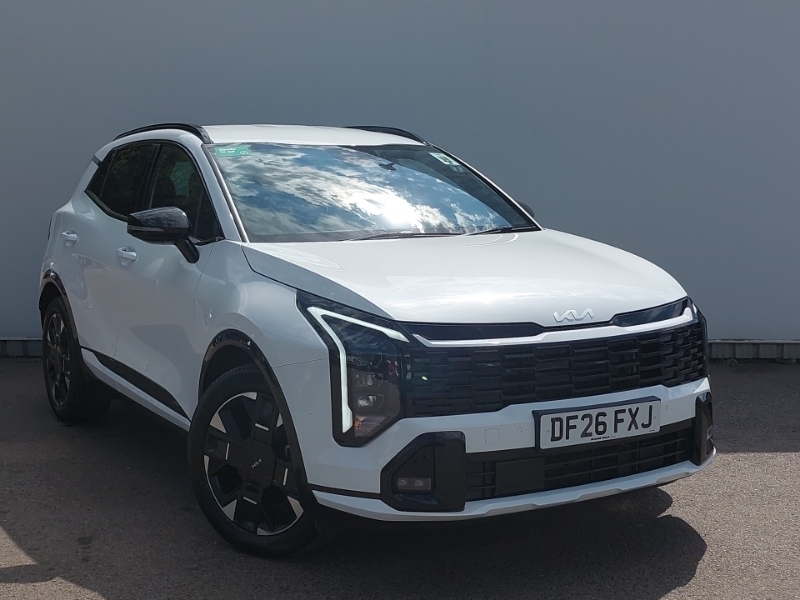 Kia Sportage 1.6T Gdi Hev Gt-line White