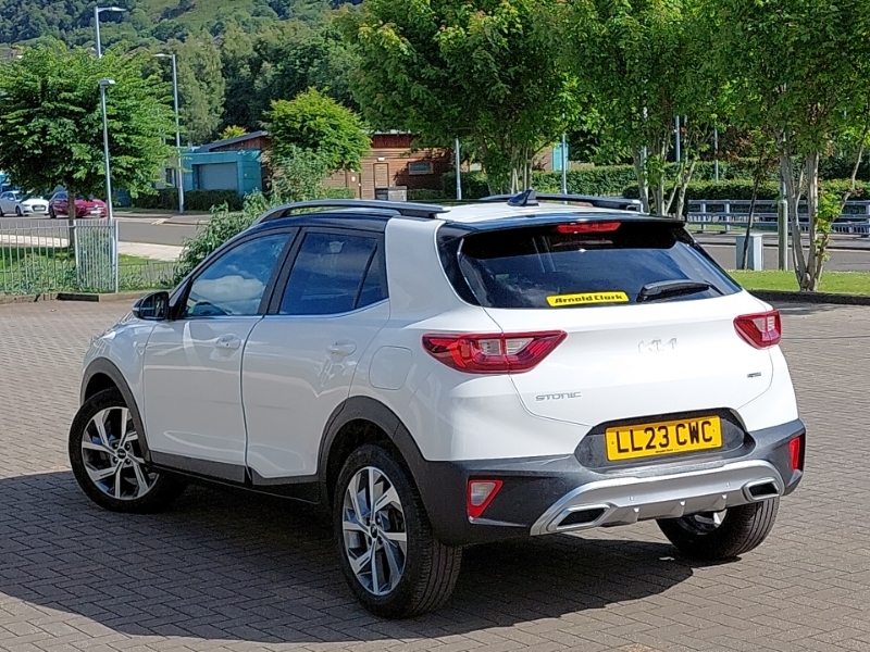 Kia Stonic 1.0T Gdi 48V Gt-line S Dct White #2