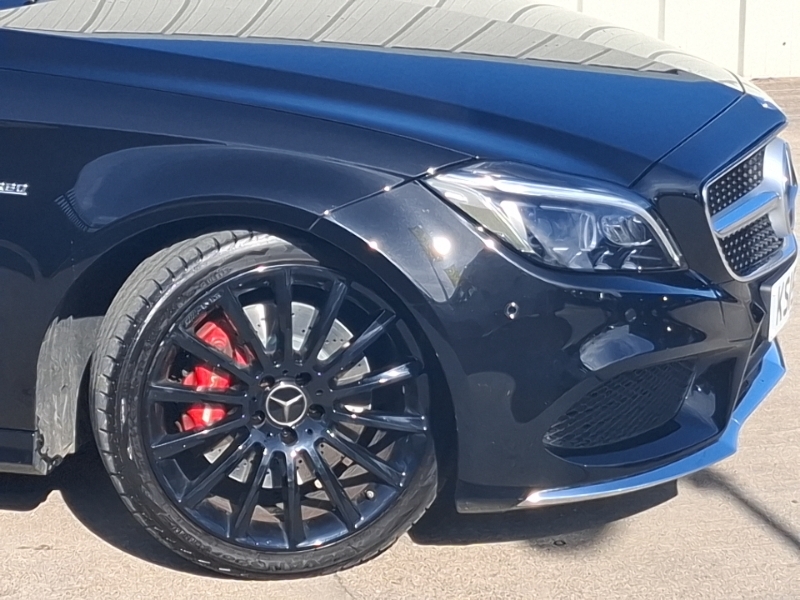 Mercedes-Benz CLS Saloon 2.1 Cls220 Bluetec Amg Line Coupe G-tronic Black #9