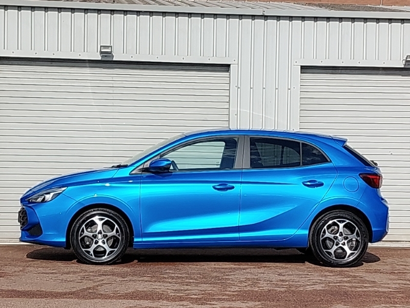 MG MG3 1.5 Hybrid Trophy SD74GZW Blue #4
