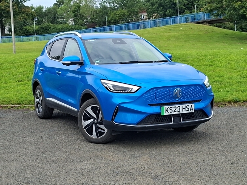 MG ZS 130Kw Trophy Ev 51Kwh Blue