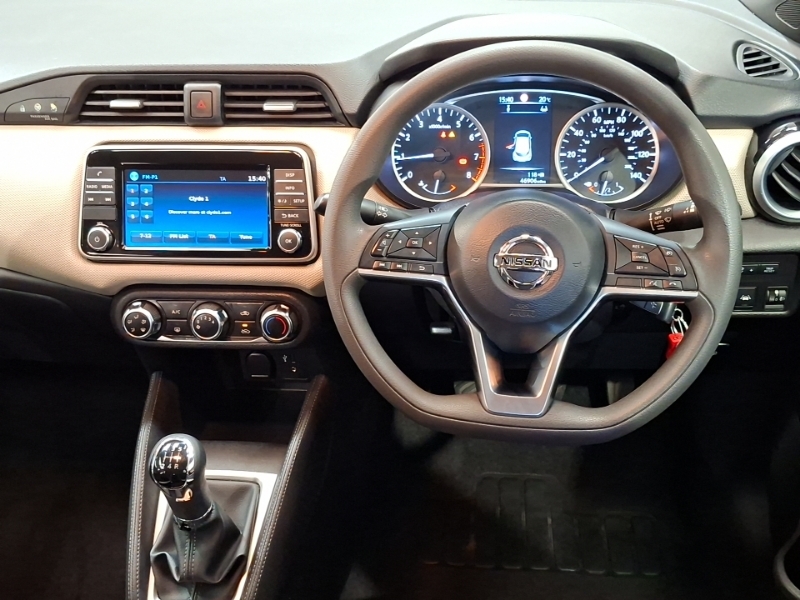 Nissan Micra 1.2 70 Acentalow Mileage Black #8