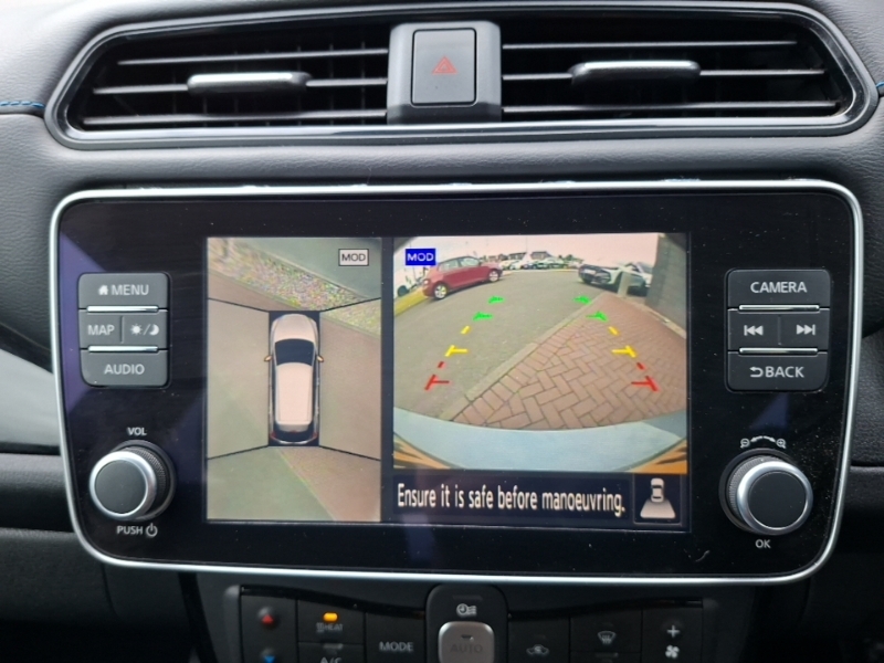 Nissan Leaf 39Kw Shiro Limited Edition With Sat Nav And 360 Vi White #9