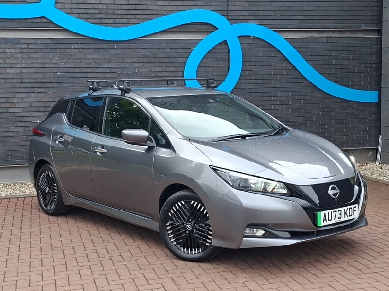 Nissan Leaf 39Kw Shiro Limited Edition With Sat Nav And 360 Vi White #7