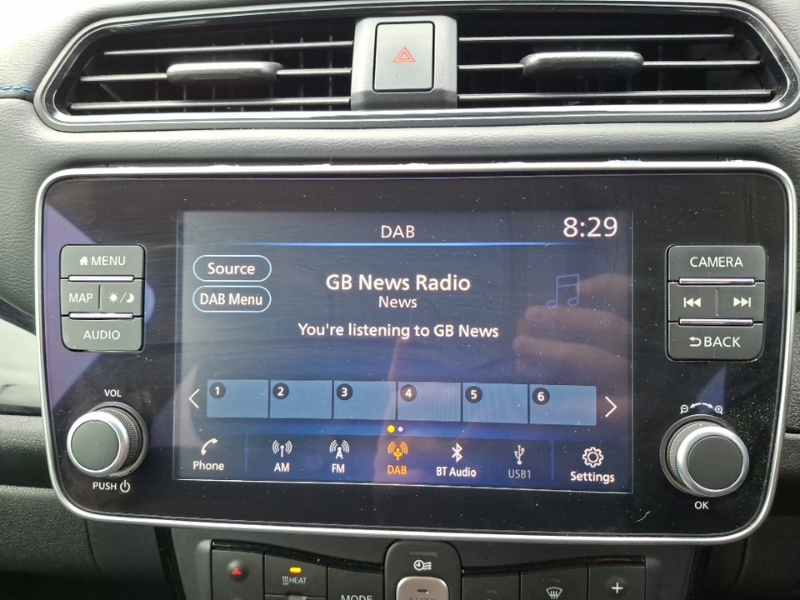 Nissan Leaf 39Kw Shiro Limited Edition With Sat Nav And 360 Vi White #11