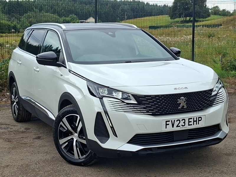 Peugeot 5008 1.5 Bluehdi Gt Eat8 FV23EHP White