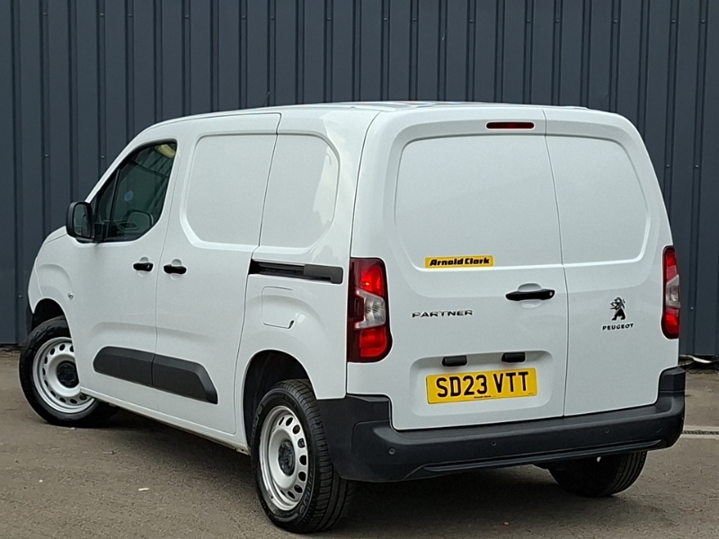 Peugeot Partner 1000 1.5 Bluehdi 100 Professional Prem Van 6 Spd White #2