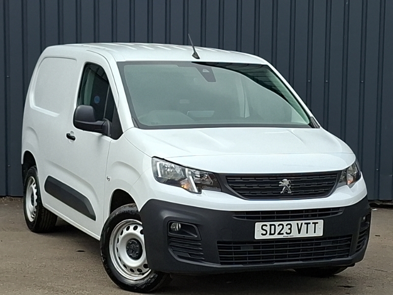 Peugeot Partner 1000 1.5 Bluehdi 100 Professional Prem Van 6 Spd White