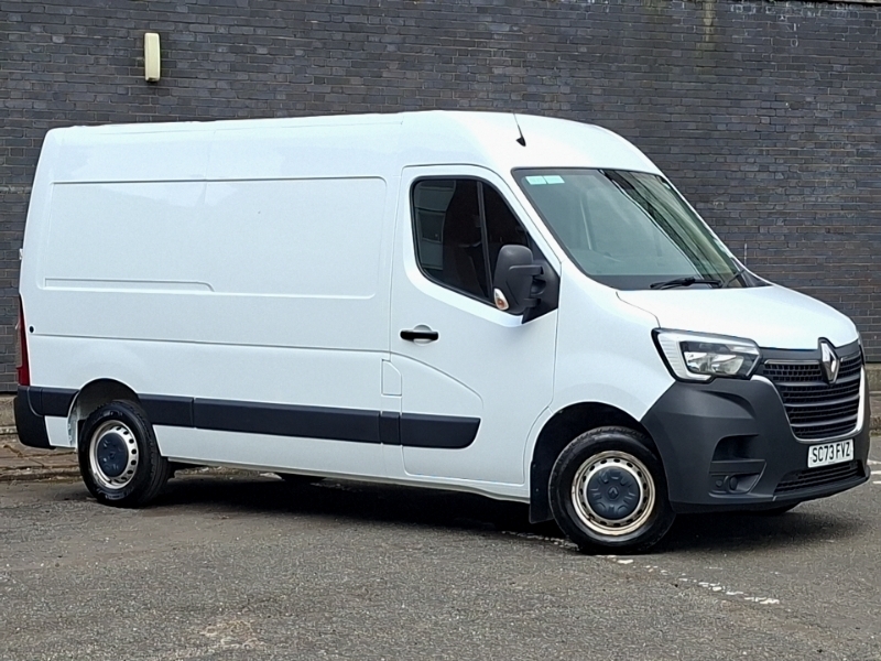 Renault Master Mm35 Blue Dci 135 Start Medium Roof Van White #6