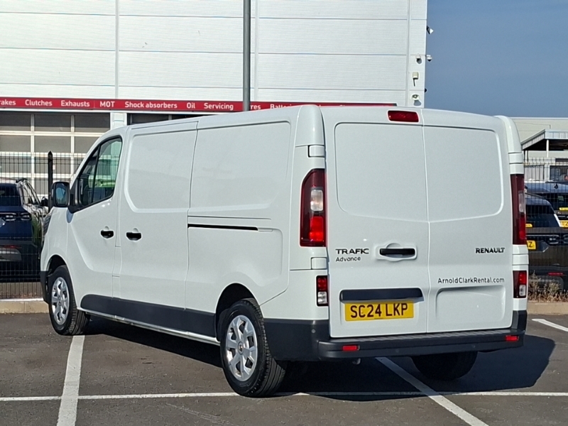 Renault Trafic Ll30 Blue Dci 130 Advance Safety Van White #2