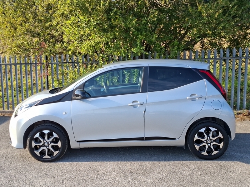 Toyota Aygo 1.0 Vvt-i X-trend Tss Silver #4