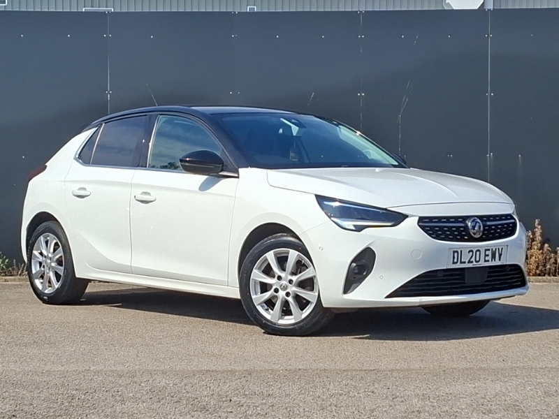 Vauxhall Corsa 1.2 Turbo Elite Nav DL20EWV White