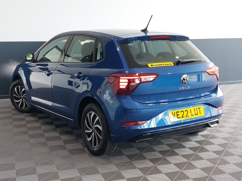 Volkswagen Polo 1.0 Tsi Life Dsg Blue #2