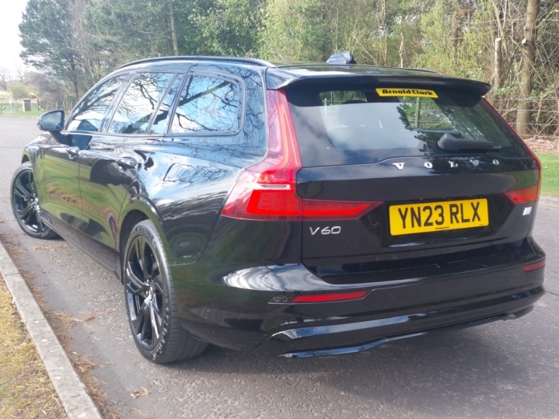 Volvo V60 2.0 T6 350 Recharge Phev Plus Dark Awd Black #2