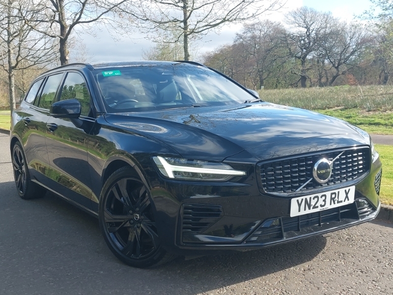 Volvo V60 2.0 T6 350 Recharge Phev Plus Dark Awd Black
