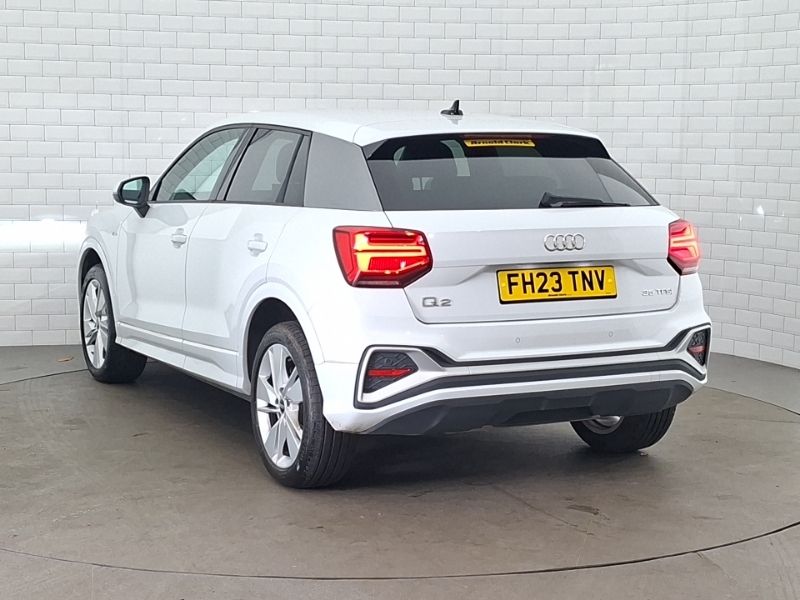 Audi Q2 35 Tfsi S Line White #2