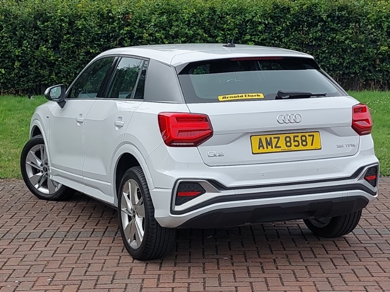 Audi Q2 35 Tfsi S Line White #2