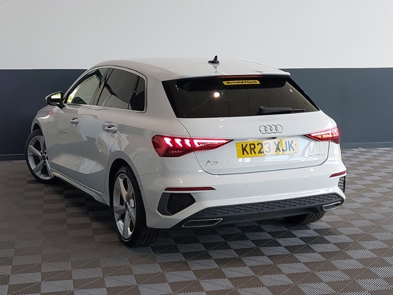 Audi A3 30 Tfsi S Line S Tronic White #2