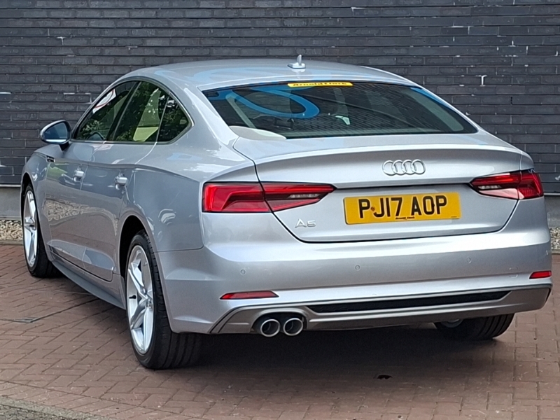 Audi A5 2.0 Tdi S Line S Tronic PJ17AOP Silver #2