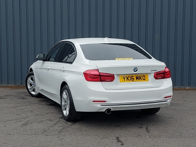 BMW 3 Series 318I Sport White #2