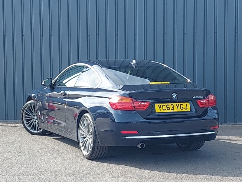BMW 4 Series 420D Luxury Blue #2