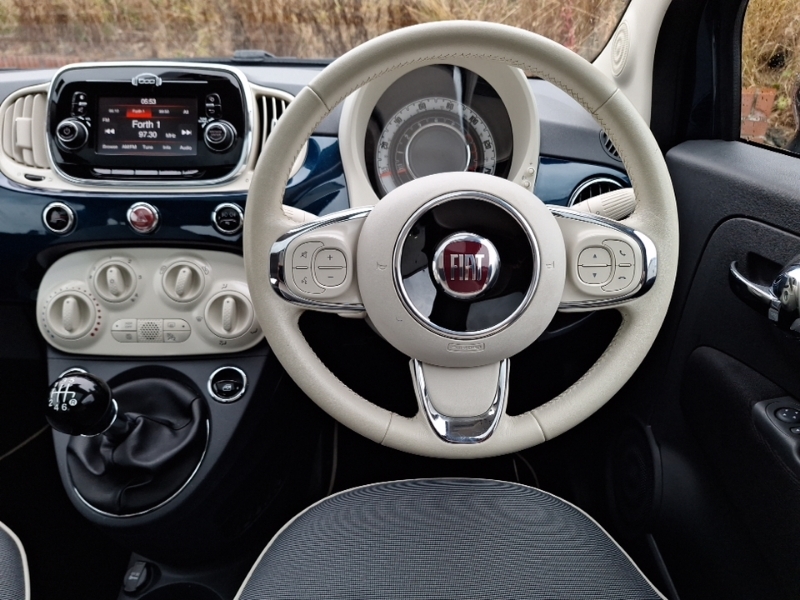 Fiat 500 0.9 Twinair Lounge Hatchback Eur Black #8