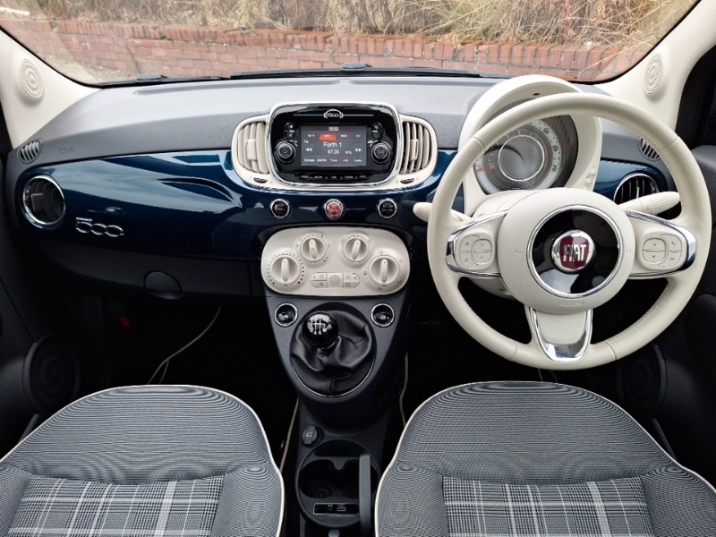 Fiat 500 0.9 Twinair 105 Lounge Blue #3