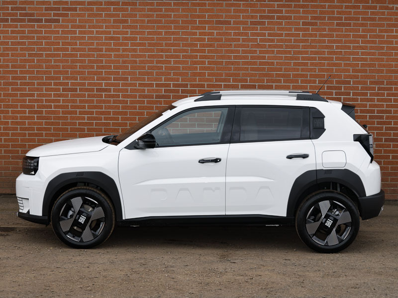 Fiat Panda 1.2 Hybrid 48V 110 La Prima Edct-6 White #4