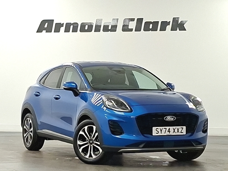 Ford Puma 1.0 Ecoboost Hybrid Mhev 155 Titanium Dct Blue