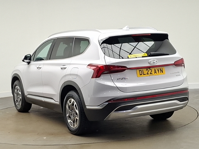 Hyundai Santa Fe 1.6 Tgdi Hybrid Premium White #2